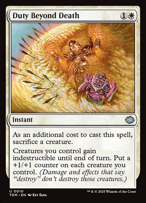 Duty Beyond Death #10 [TDM] [ENG] NM Foil