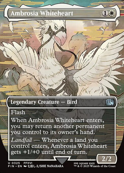 Ambrosia Whiteheart #325 [FIN] [ENG] NM