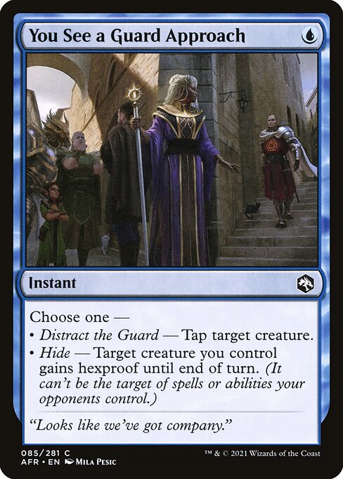 You See a Guard Approach #85 [AFR] [ENG] NM
