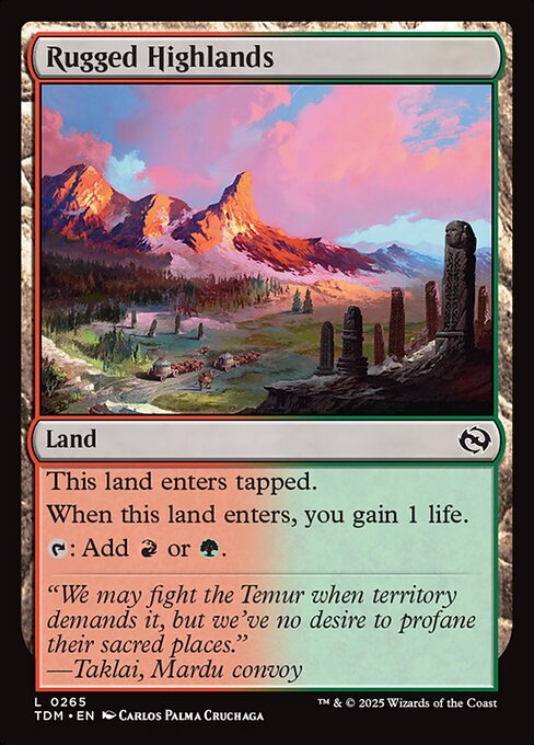 Rugged Highlands #265 [TDM] [ENG] NM
