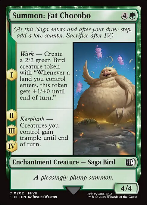Summon: Fat Chocobo #202 [FIN] [ENG] NM