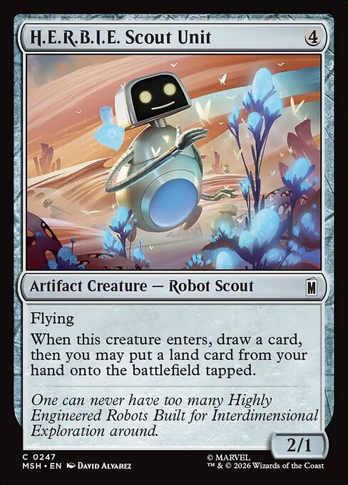 H.E.R.B.I.E. Scout Unit #247 [MSH] [ENG] NM