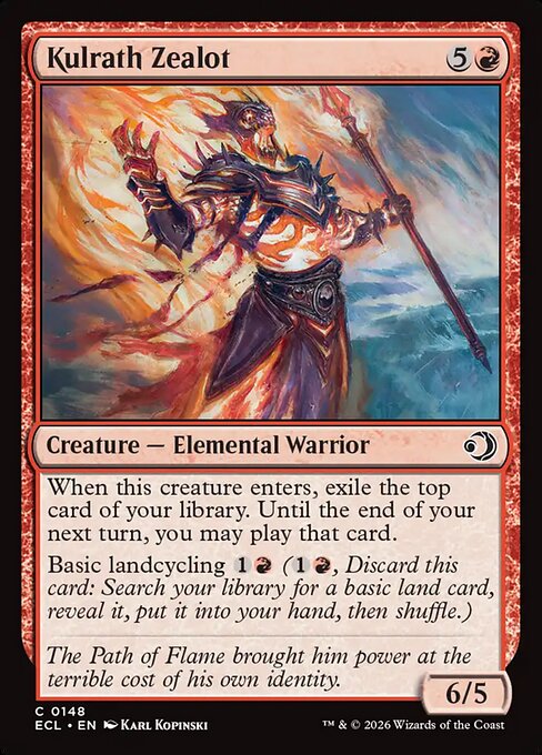 Kulrath Zealot #148 [ECL] [ENG] NM