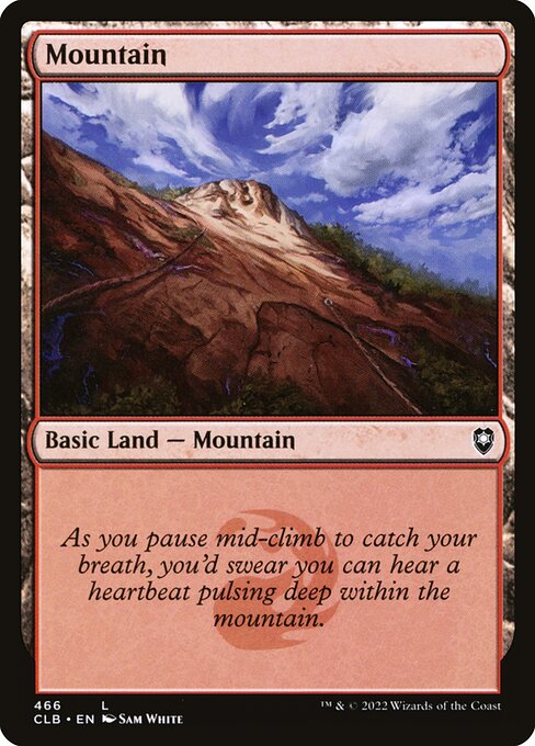 Mountain #466 [CLB] [ENG] NM