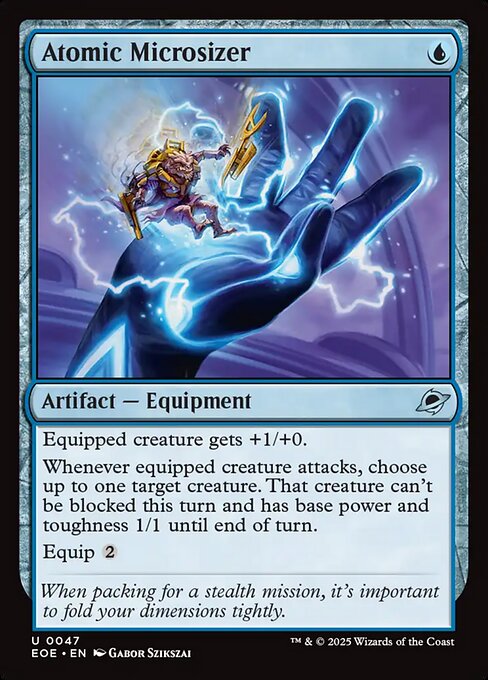 Atomic Microsizer #47 [EOE] [ENG] NM Foil
