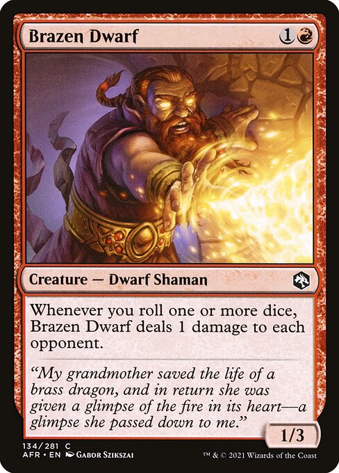 Brazen Dwarf #134 [AFR] [ENG] NM