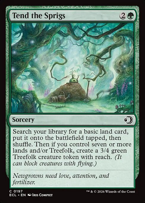 Tend the Sprigs #197 [ECL] [ENG] NM