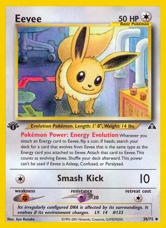 Eevee #38 [NEO2] [ENG] NM