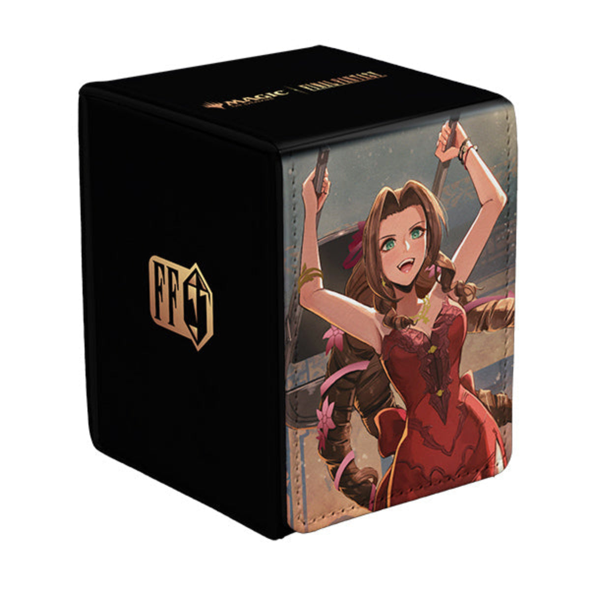 Magic: The Gathering — Deckbox: Alcove Flip 100+ MTG- Final Fantasy- Aerith Gainsborough