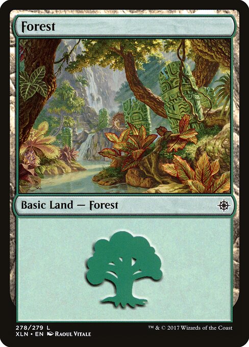 Forest #278 [XLN] [ENG] NM