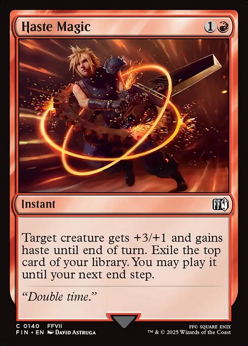 Haste Magic #140 [FIN] [ENG] NM Foil
