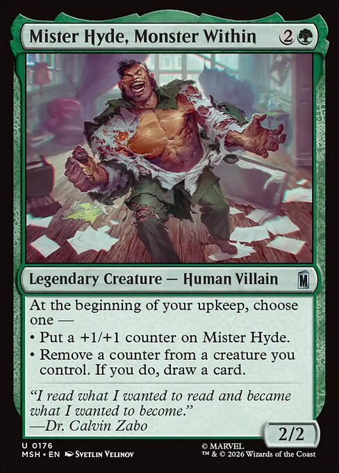 Mister Hyde, Monster Within #176 [MSH] [ENG] NM