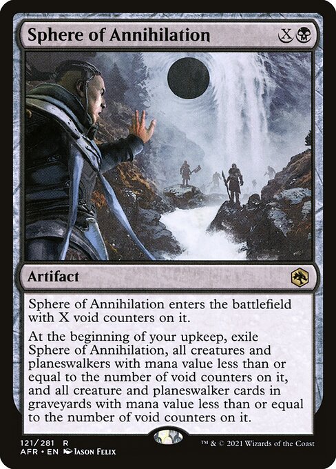 Sphere of Annihilation #121 [AFR] [ESP] NM