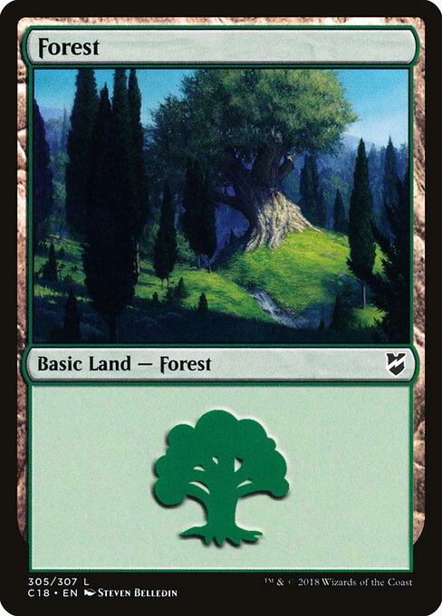 Forest #305 [C18] [ENG] NM