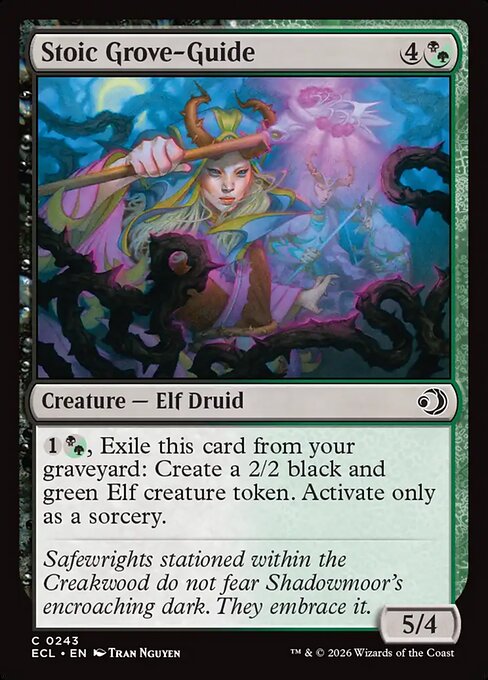 Stoic Grove-Guide #243 [ECL] [ENG] NM Foil