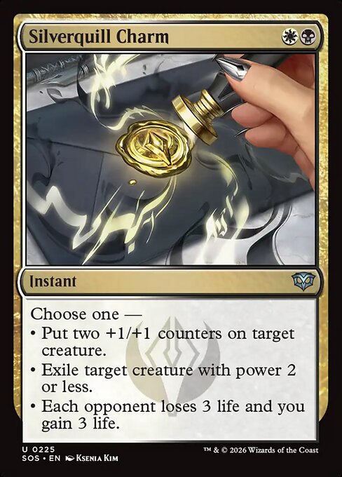 Silverquill Charm #225 [SOS] [ESP] NM
