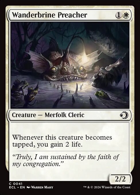 Wanderbrine Preacher #41 [ECL] [ENG] NM