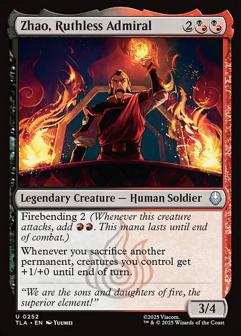 Zhao, Ruthless Admiral #252 [TLA] [ENG] NM