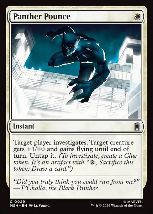 Panther Pounce #29 [MSH] [ENG] NM