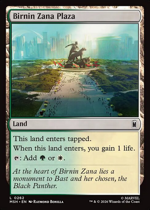 Birnin Zana Plaza #262 [MSH] [ENG] NM
