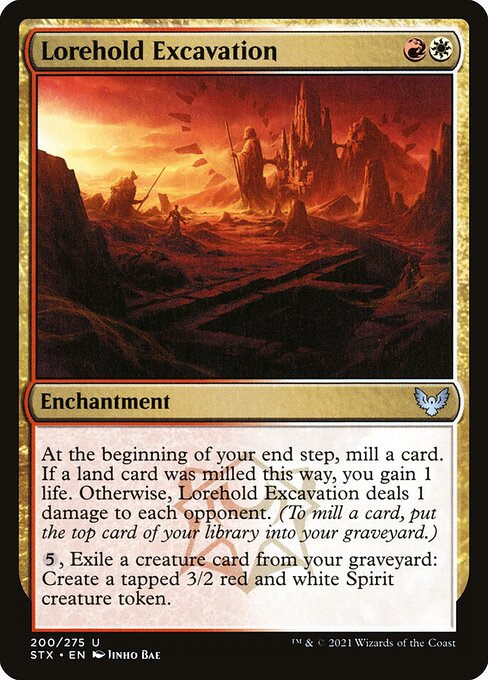 Lorehold Excavation #200 [STX] [ENG] NM