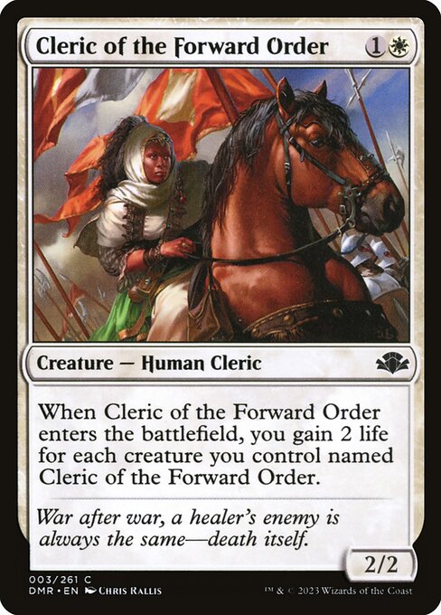 Cleric of the Forward Order #3 [DMR] [ENG] NM