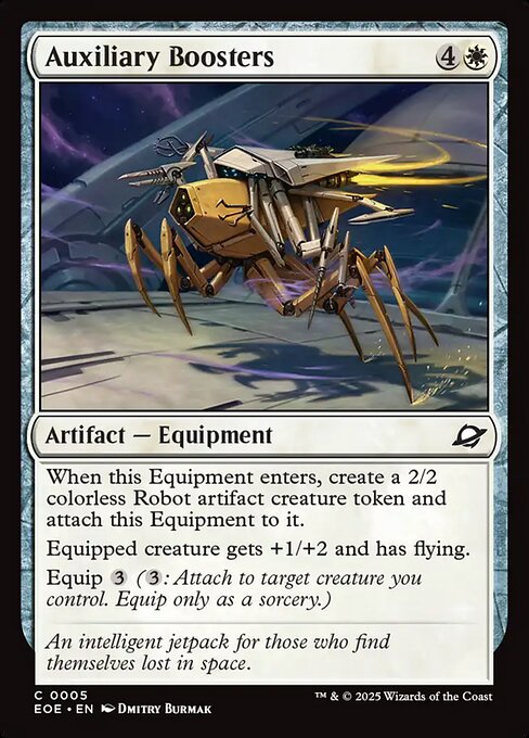Auxiliary Boosters #5 [EOE] [ENG] NM Foil