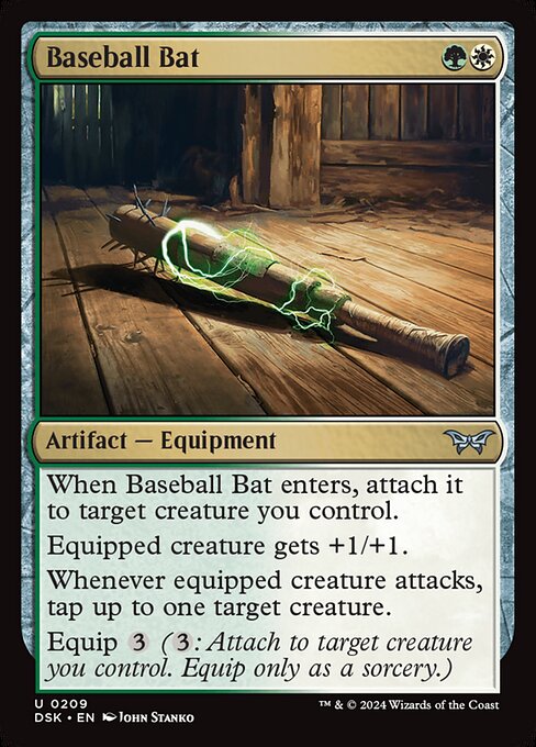 Baseball Bat #209 [DSK] [ENG] NM Foil