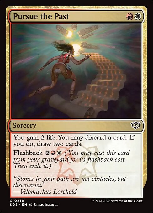 Pursue the Past #216 [SOS] [ENG] NM Foil
