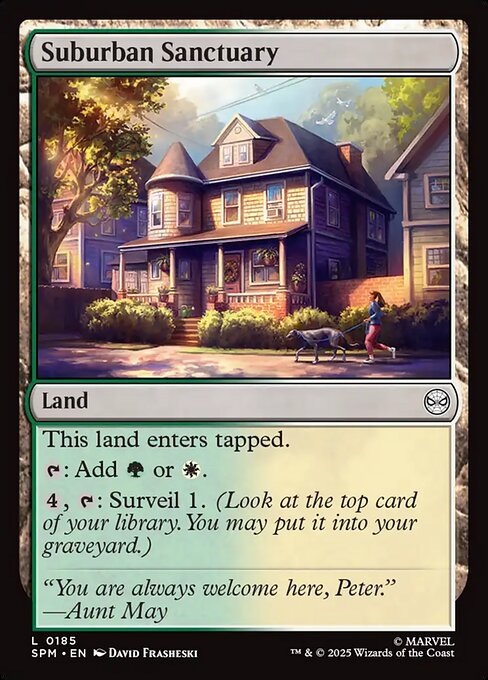 Suburban Sanctuary #185 [SPM] [ENG] NM Foil