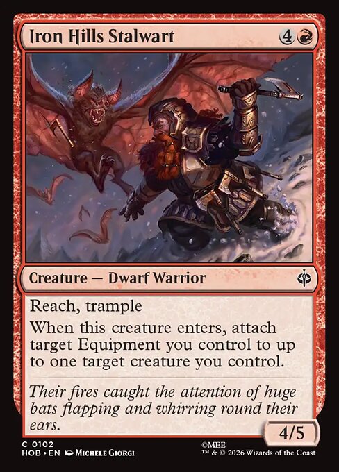 Iron Hills Stalwart #102 [HOB] [ENG] NM