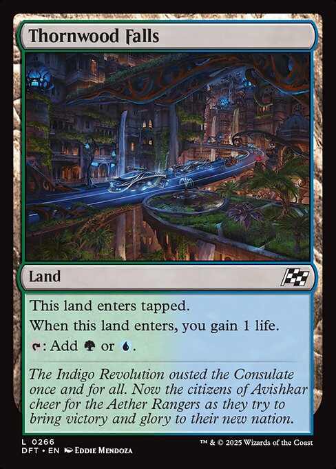 Thornwood Falls #266 [DFT] [ENG] NM Foil