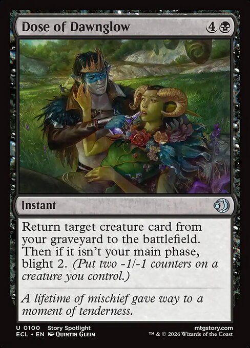 Dose of Dawnglow #100 [ECL] [ENG] NM Foil
