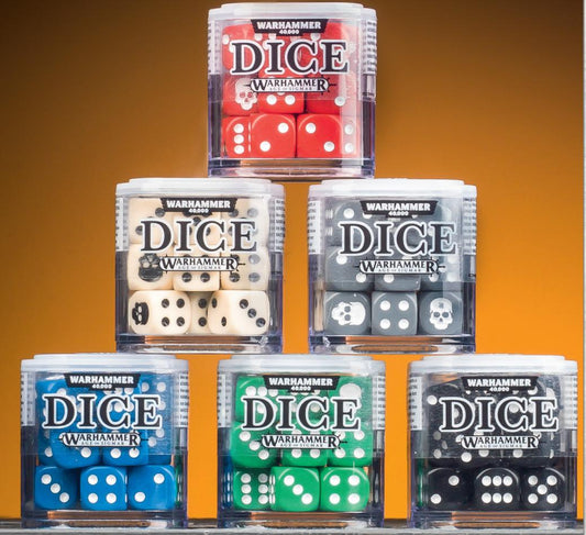 Warhammer 40K Dice - Variedades