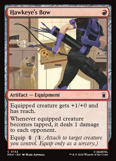 Hawkeye's Bow #132 [MSH] [ENG] NM
