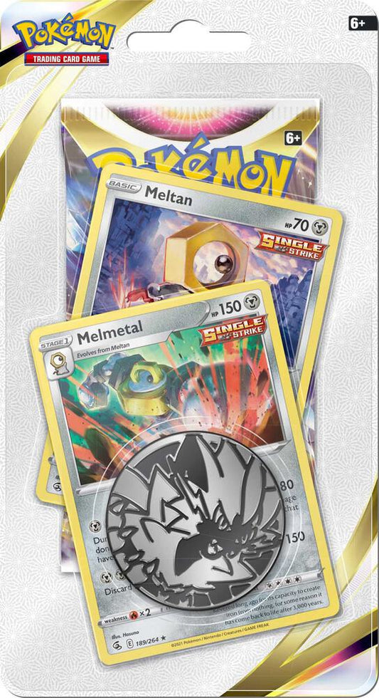 Pokémon TCG Astral Radiance — Premium Checklane Blister [Melmetal] — En Inglés