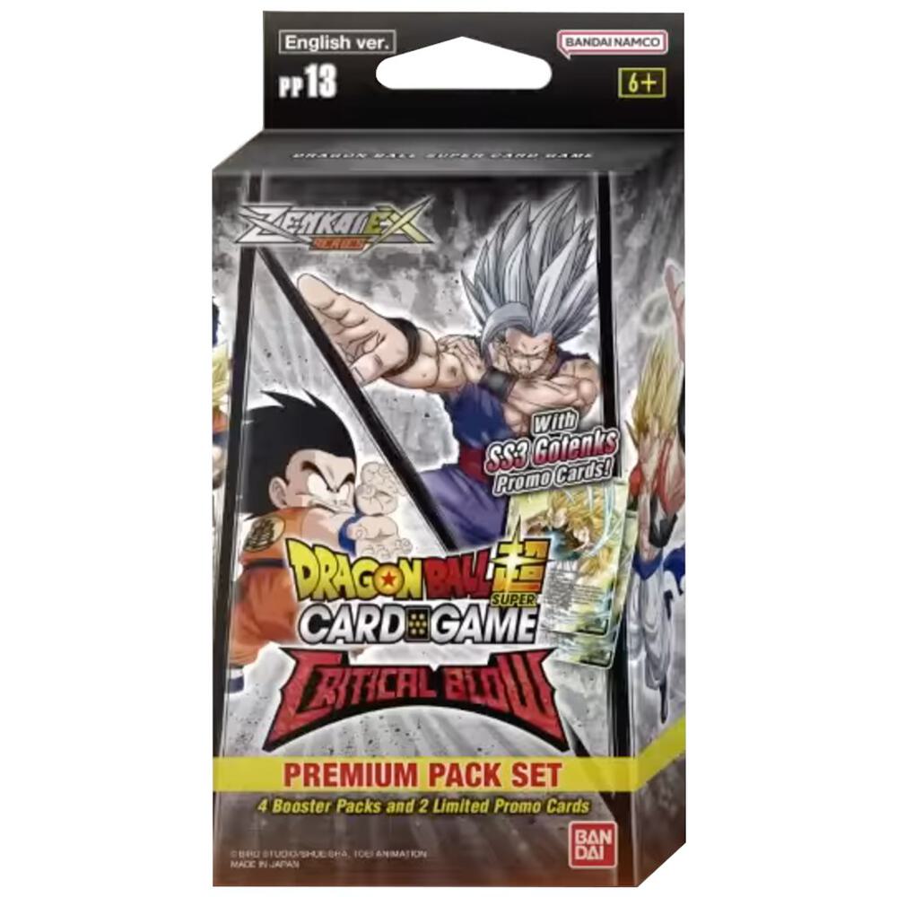 Dragon Ball Super Masters — Masters Critical Blow Premium Pack Set 13 Display (PP13)