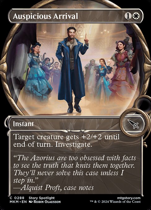 Auspicious Arrival #288 [MKM] [ENG] NM Foil