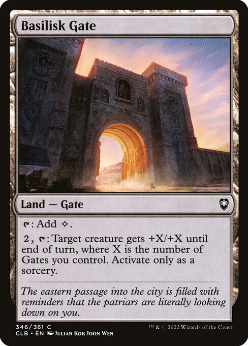 Basilisk Gate #346 [CLB] [ENG] NM