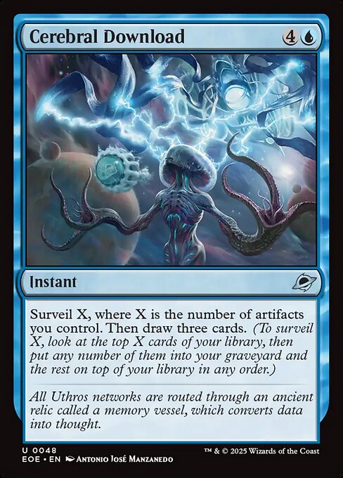Cerebral Download #48 [EOE] [ENG] NM Foil