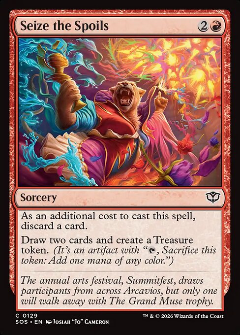 Seize the Spoils #129 [SOS] [ENG] NM