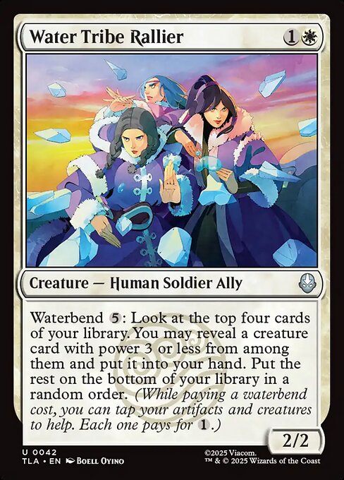 Water Tribe Rallier #42 [TLA] [ENG] NM