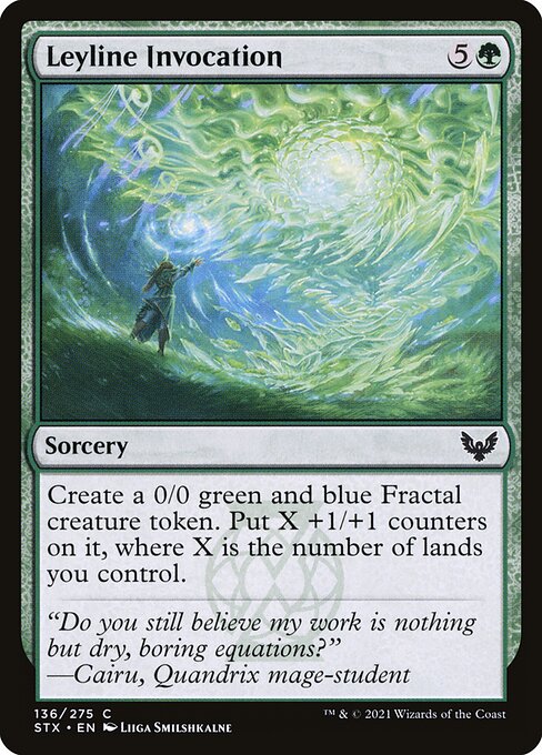 Leyline Invocation #136 [STX] [ENG] NM