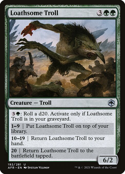 Loathsome Troll #192 [AFR] [ENG] NM