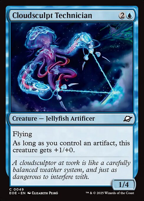 Cloudsculpt Technician #49 [EOE] [ENG] NM Foil