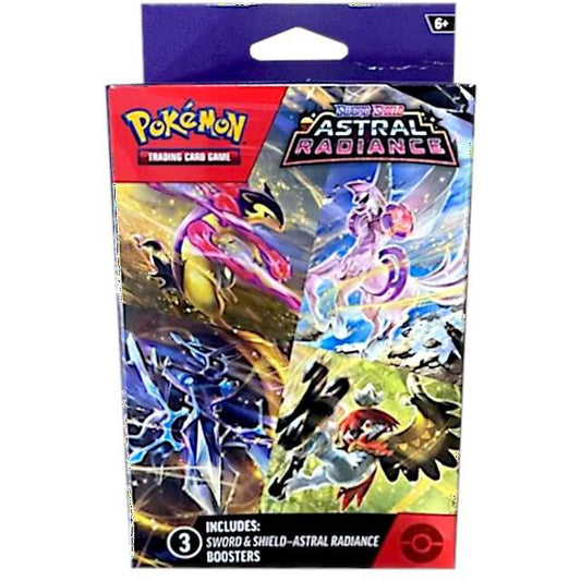 Pokémon TCG Astral Radiance — 3 Pack Hanger Box — En Inglés