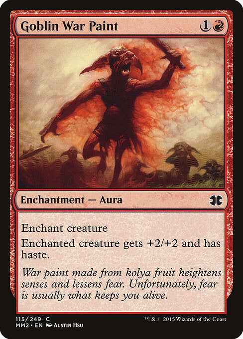 Goblin War Paint #115 [MM2] [ENG] NM
