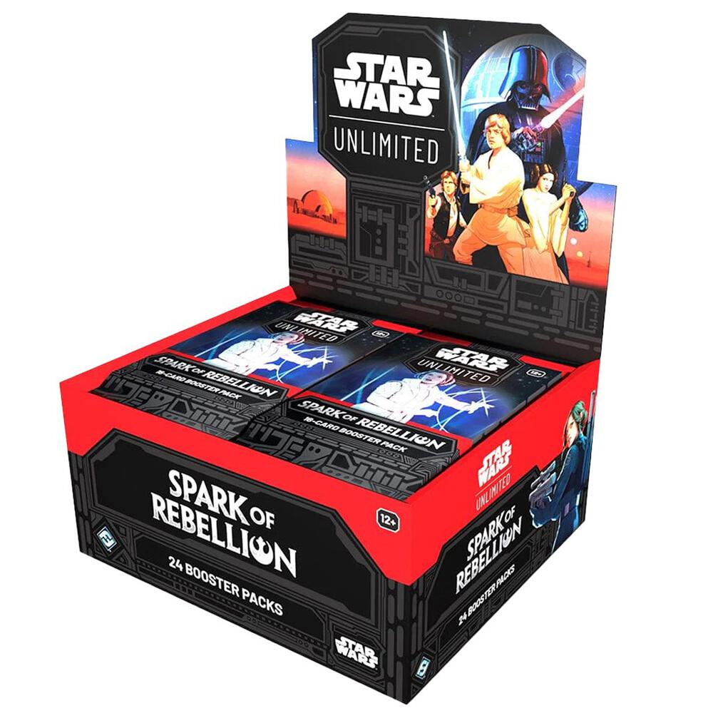 Star Wars Unlimited — Spark of Rebellion: Booster Display (Inglés)