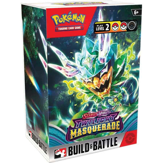 Pokémon TCG Twilight Masquerade — Build & Battle Box — En Inglés