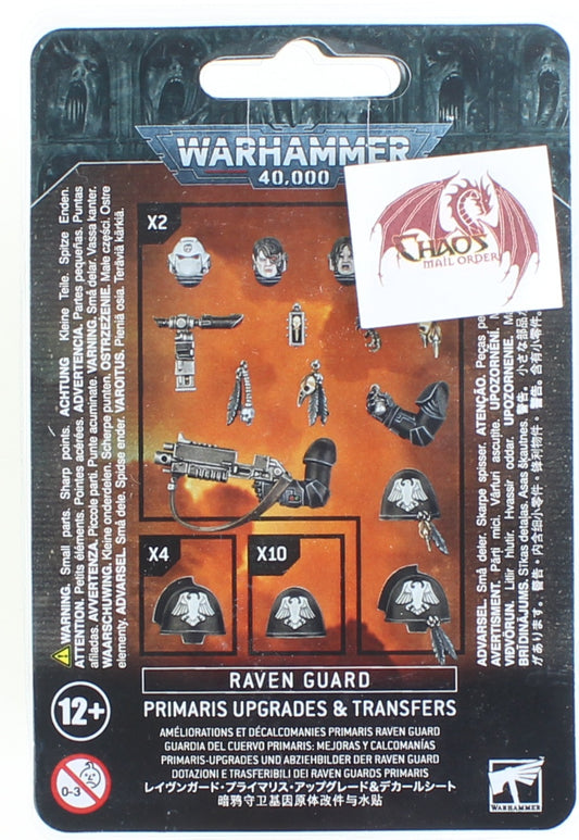 Raven Guard Primaris Upgrades & Transfrs